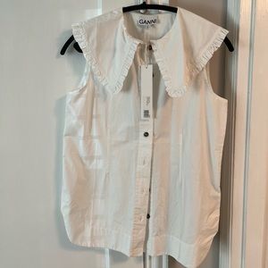 NWT Ganni top
